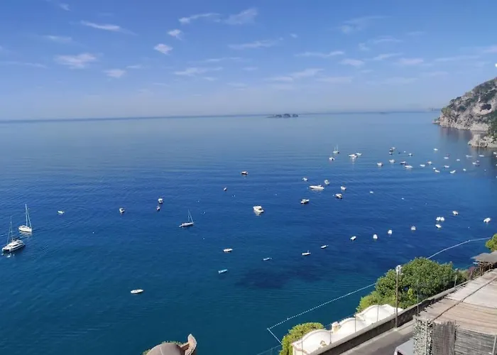 公寓 Pleasant With Charming Sea View 波西塔諾